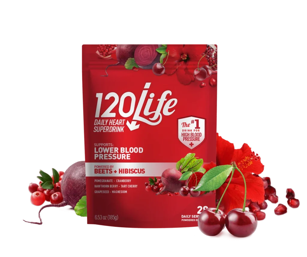 120Life Daily Heart Superdrink 28-serving pouch