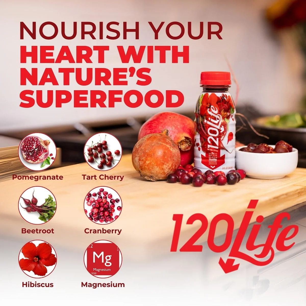 120Life Daily Heart Superdrink — 14 Sticks - Image 3