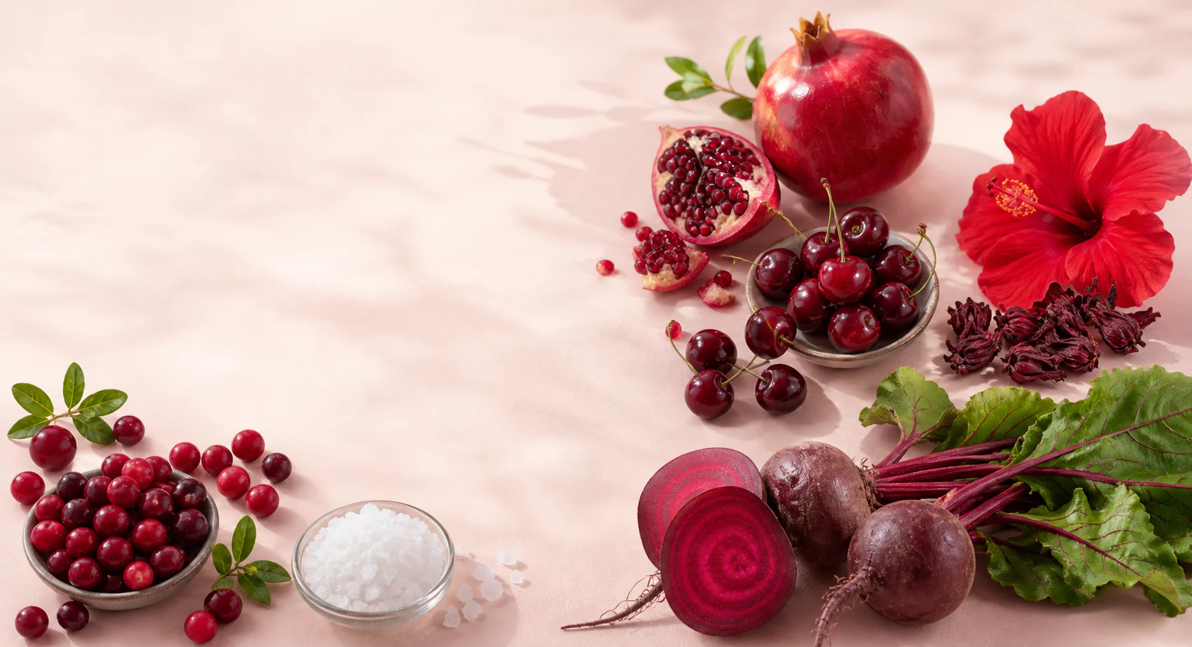 Fruit and botanical ingredients used across the 120Life product story